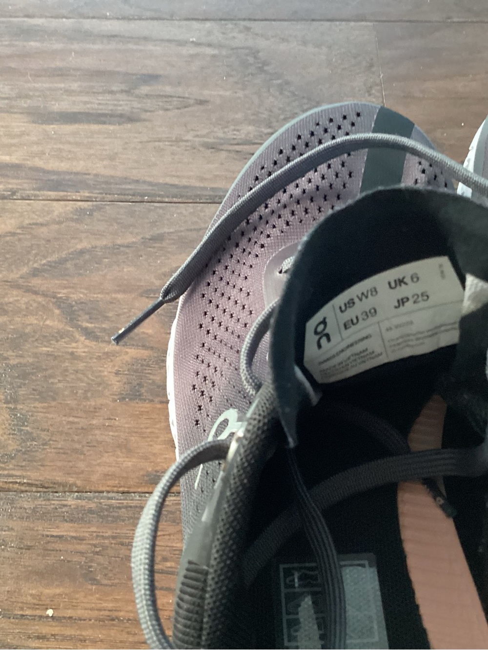 On Running Cloud X 3 Sneakers Womens 8 Black Rose Athleisure Running Shoes - Picture 5 of 9